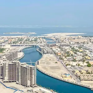 شقة Bnbme - Waterfront Expansive Apt With Maid's Room, Poolside Cafe, دبي